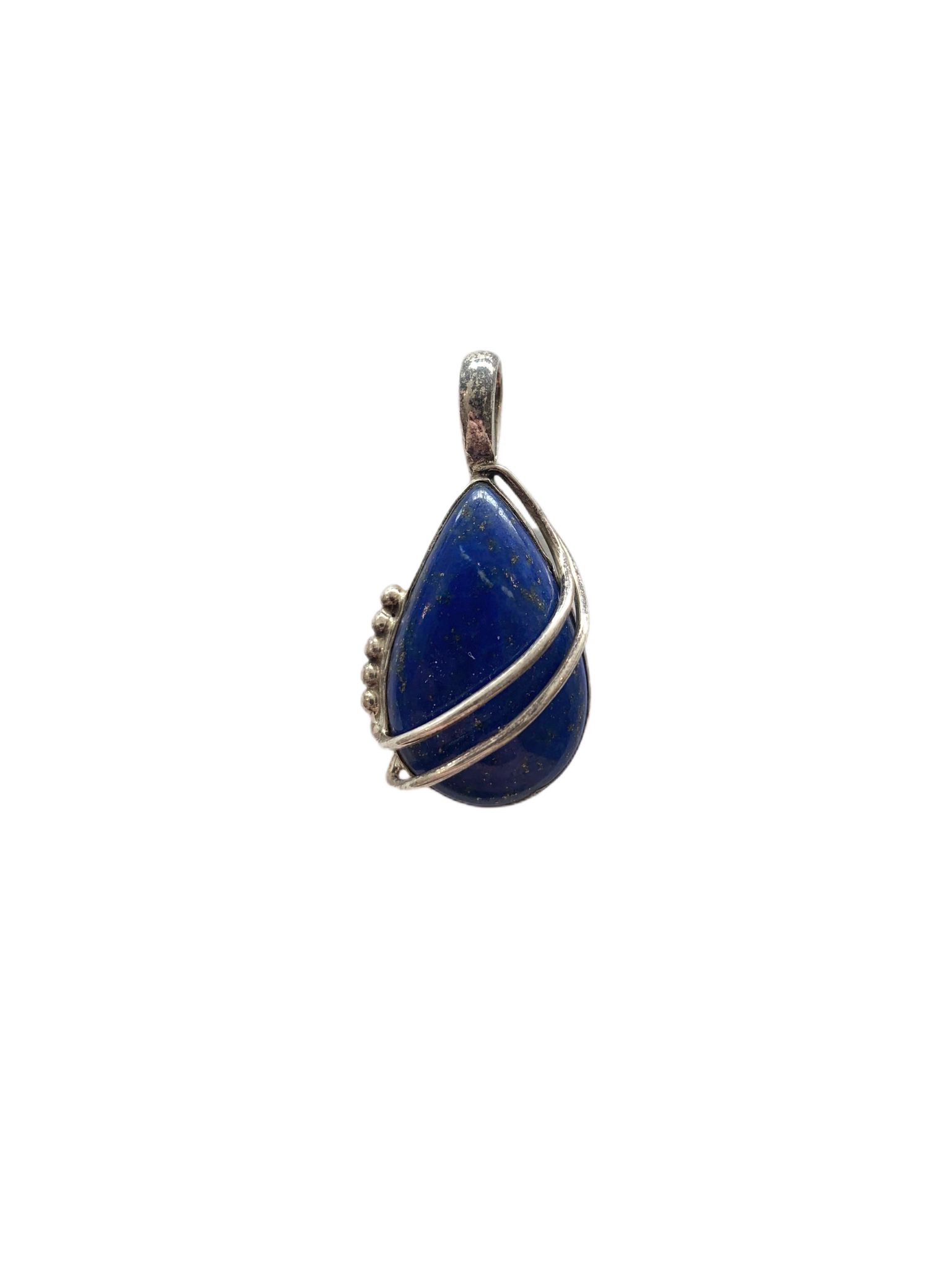 lapiz-stone-and-sterling-pendant