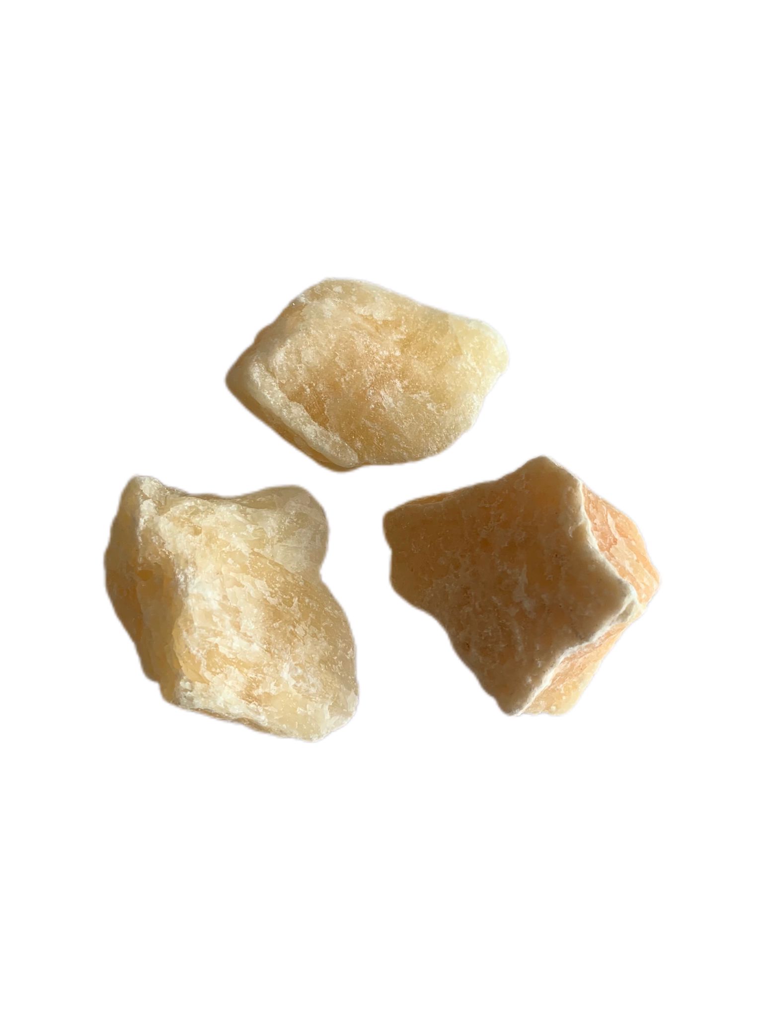 orange-calcite-raw-stone