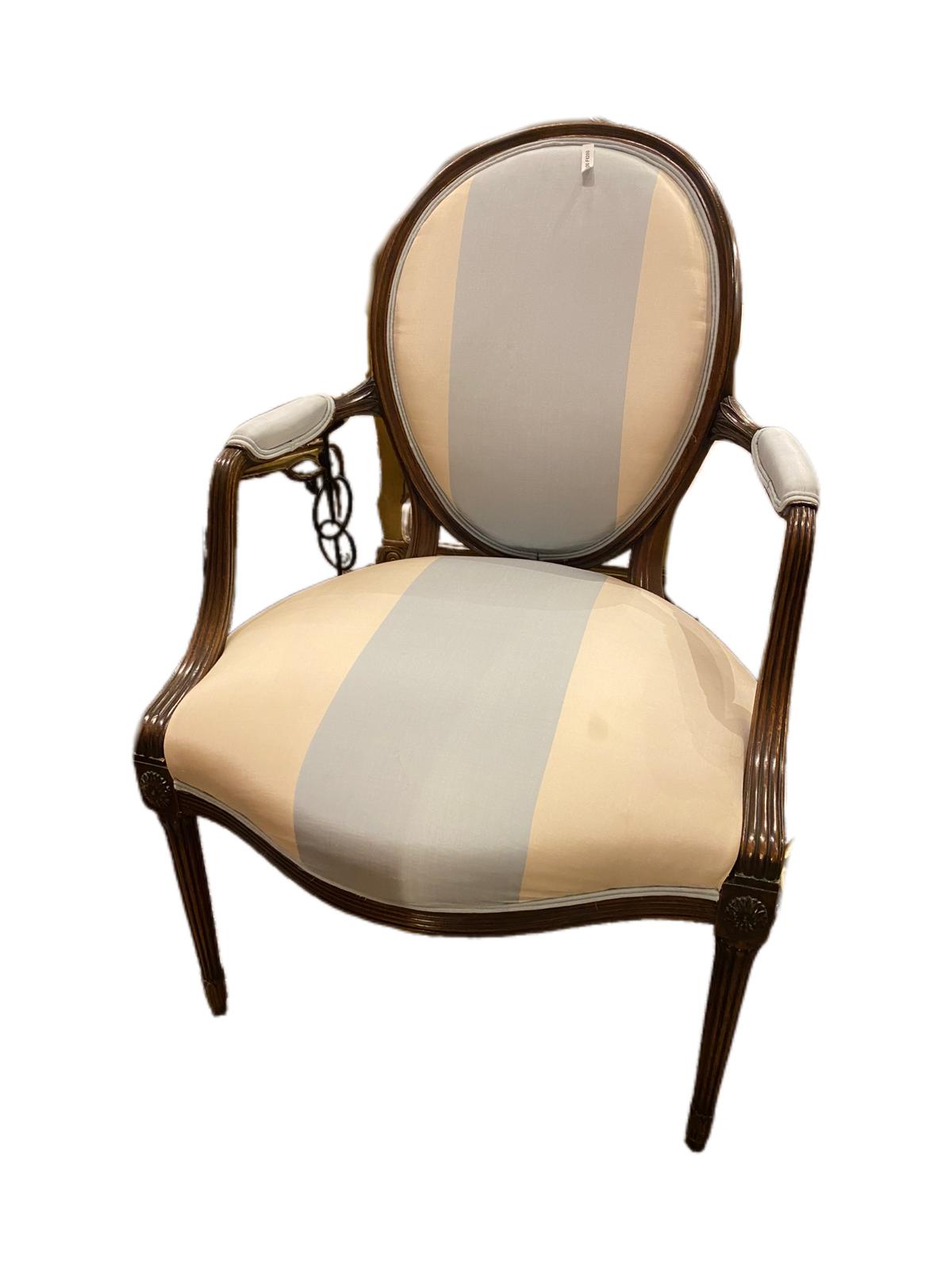 round-wooden-chair-with-blue-stripe