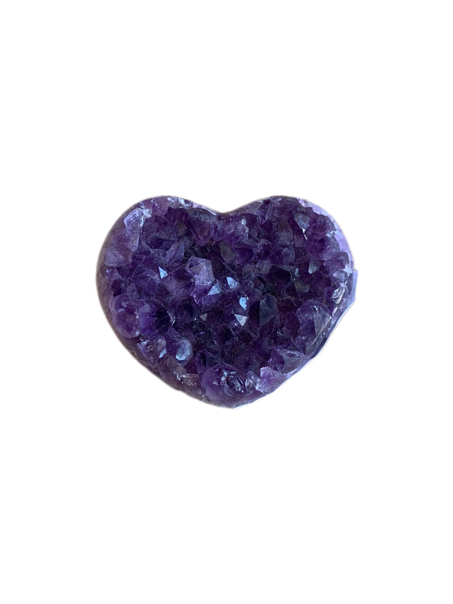 Amethyst Cluster Hearts (HAC)