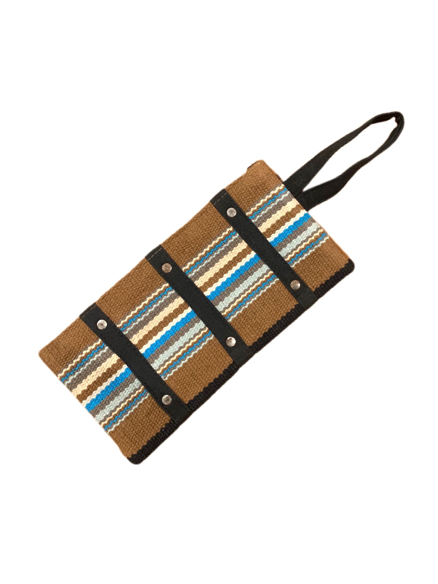 handmade-brown-and-blue-stripped-clutch