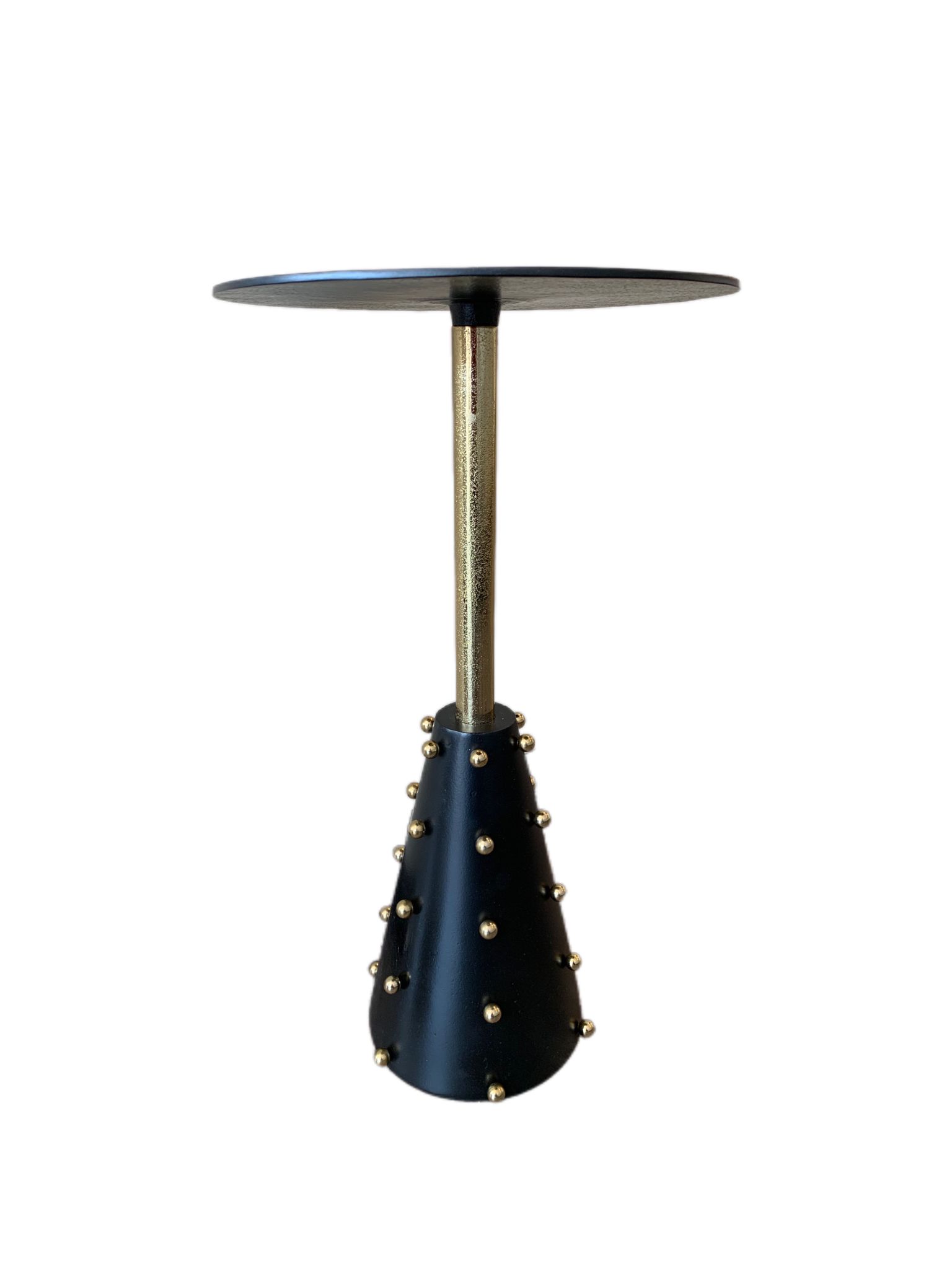 Large Gold & black side table (MCA03L)