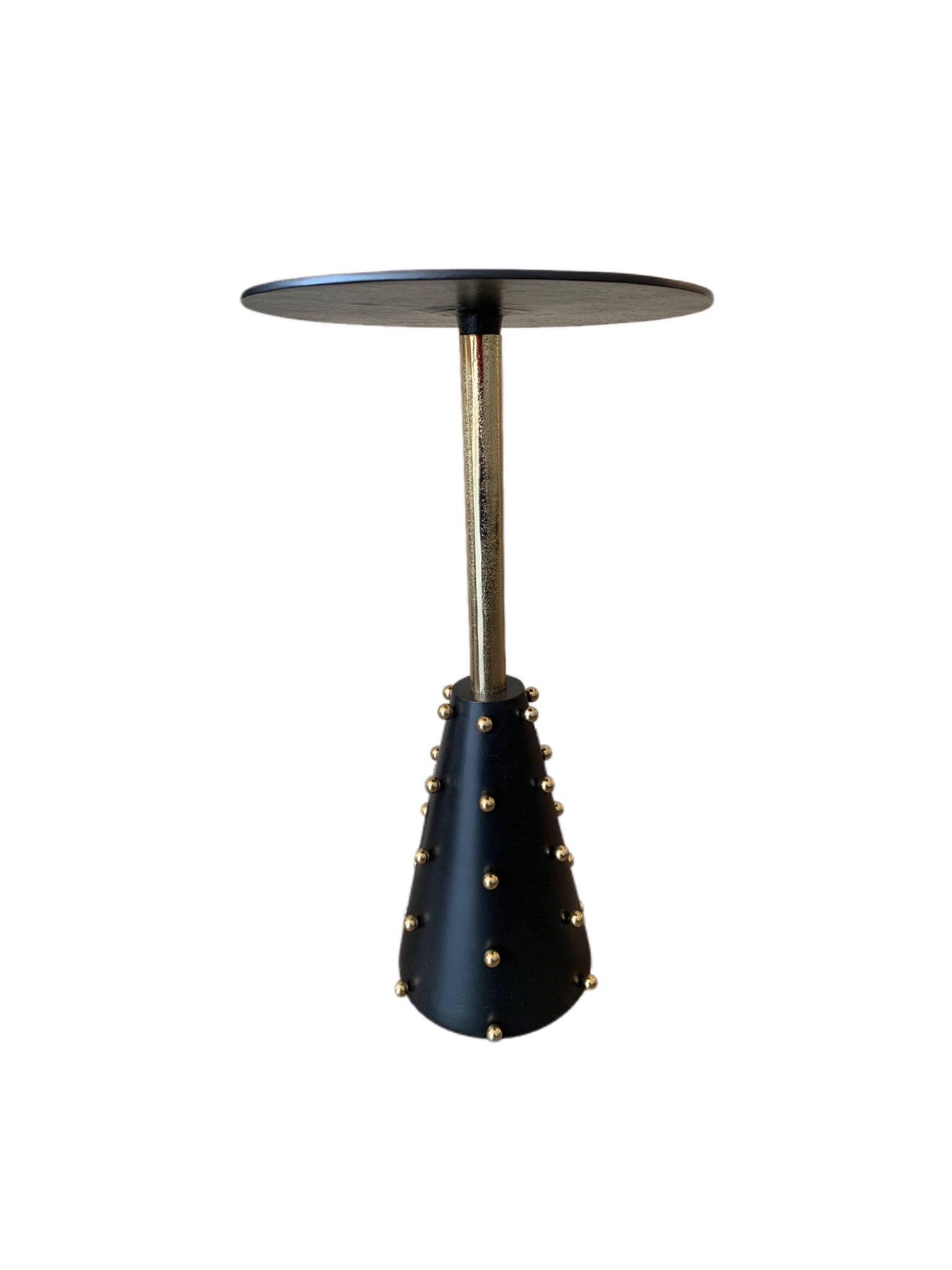 Medium Gold & black side table (MCA03M)