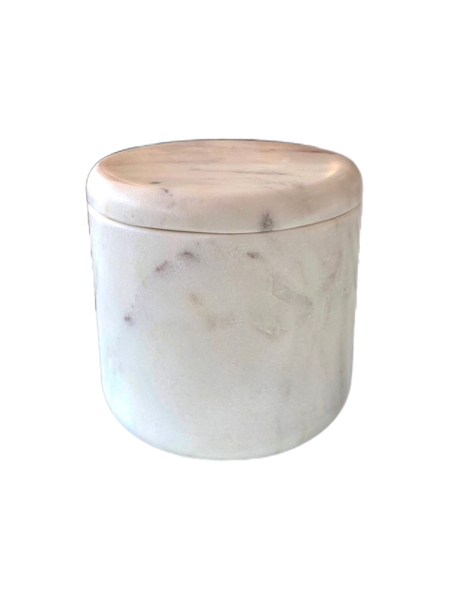 white-marble-round-container