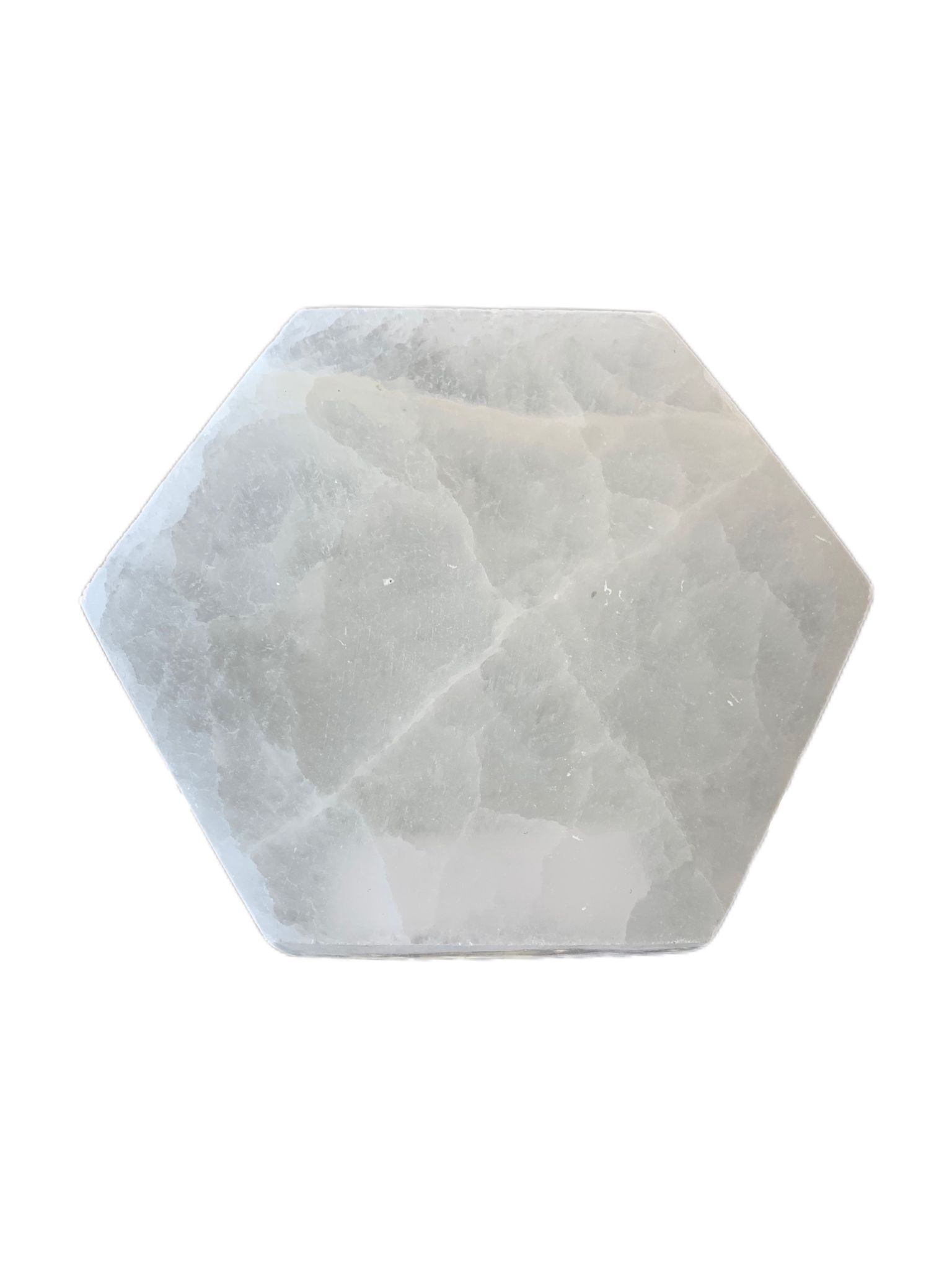 hexagon-selenite-crystal-charging-plate