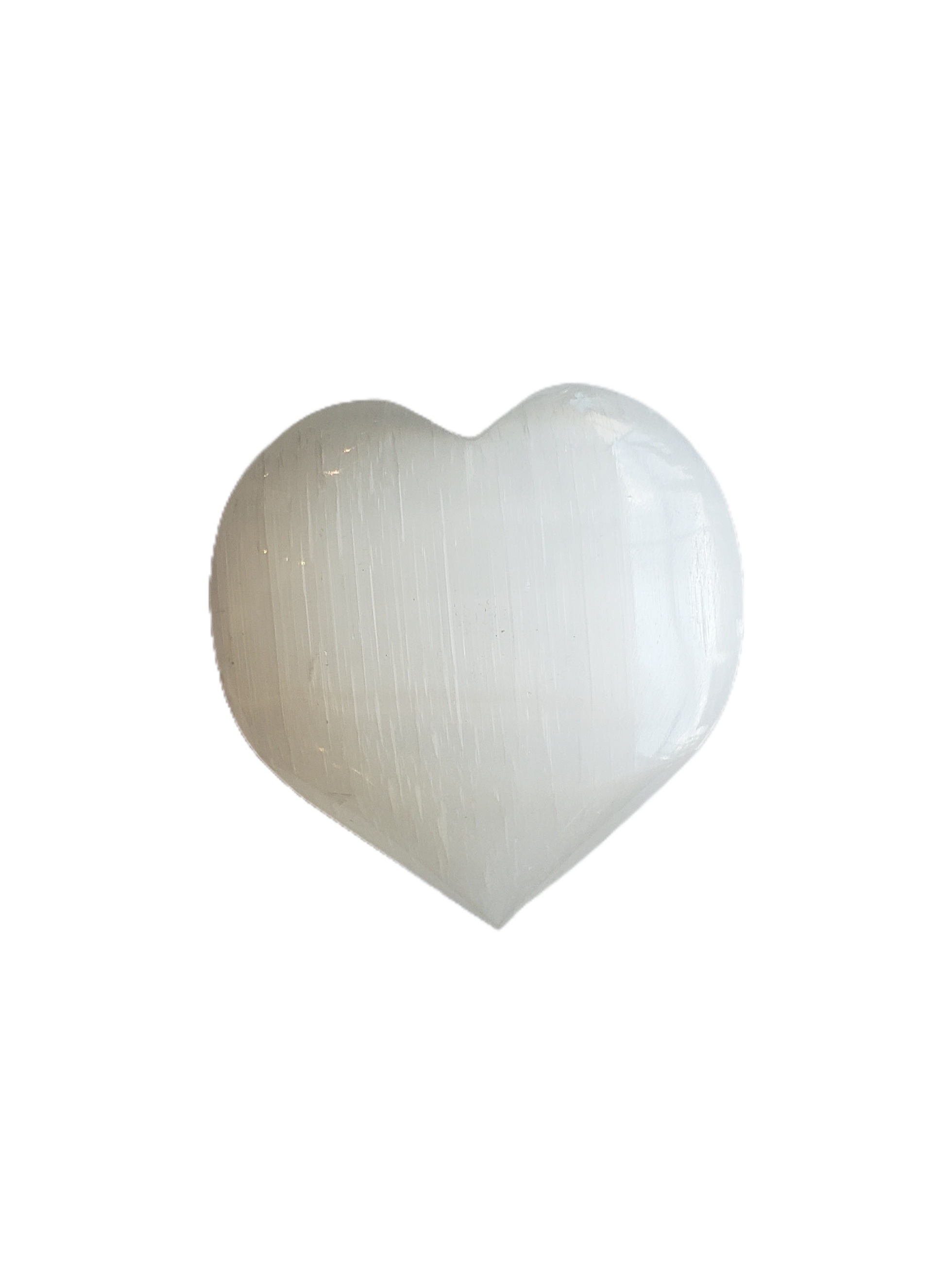 selenite-heart-stone