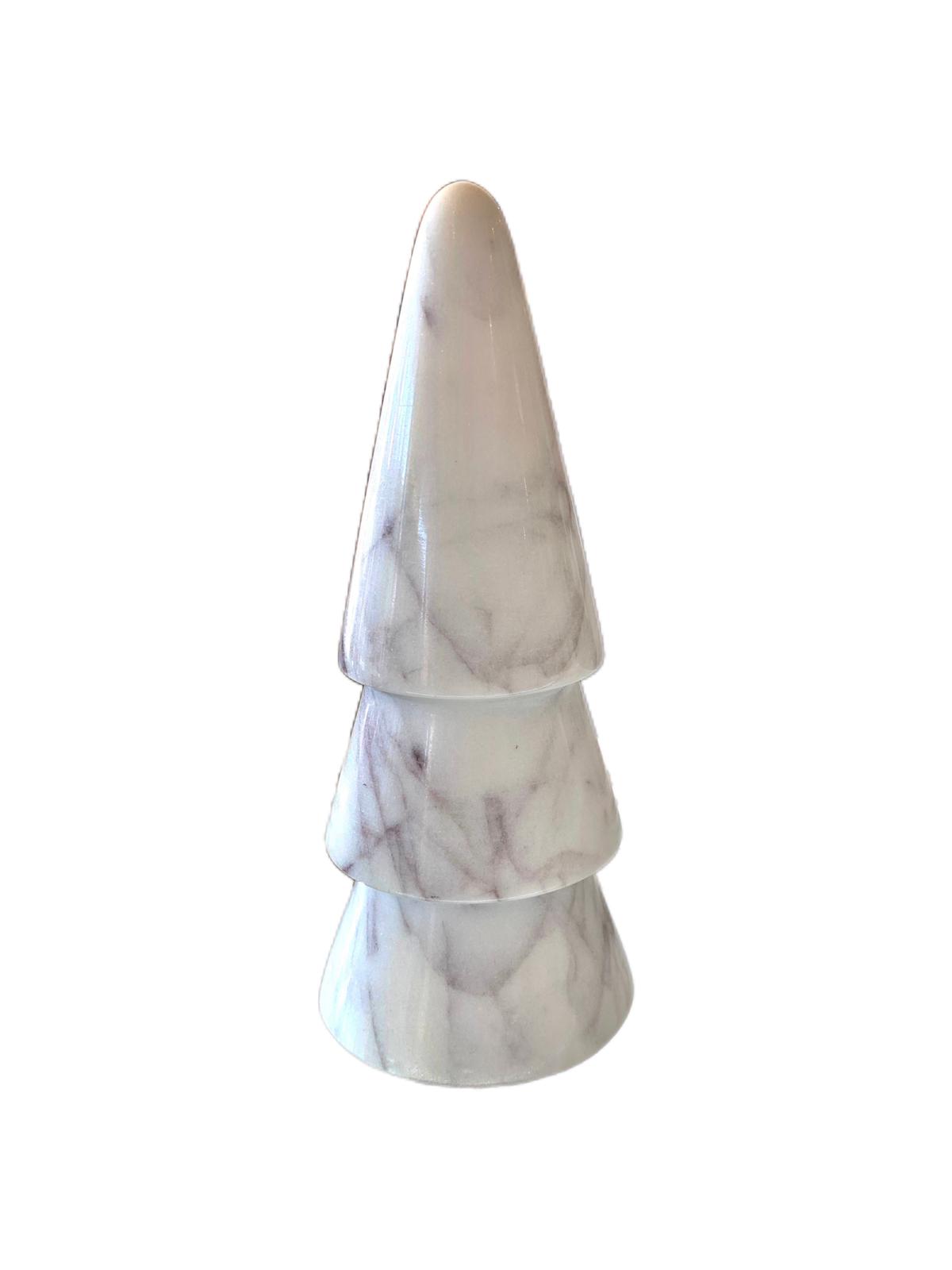 White Marble Christmas Tree (SKI008)