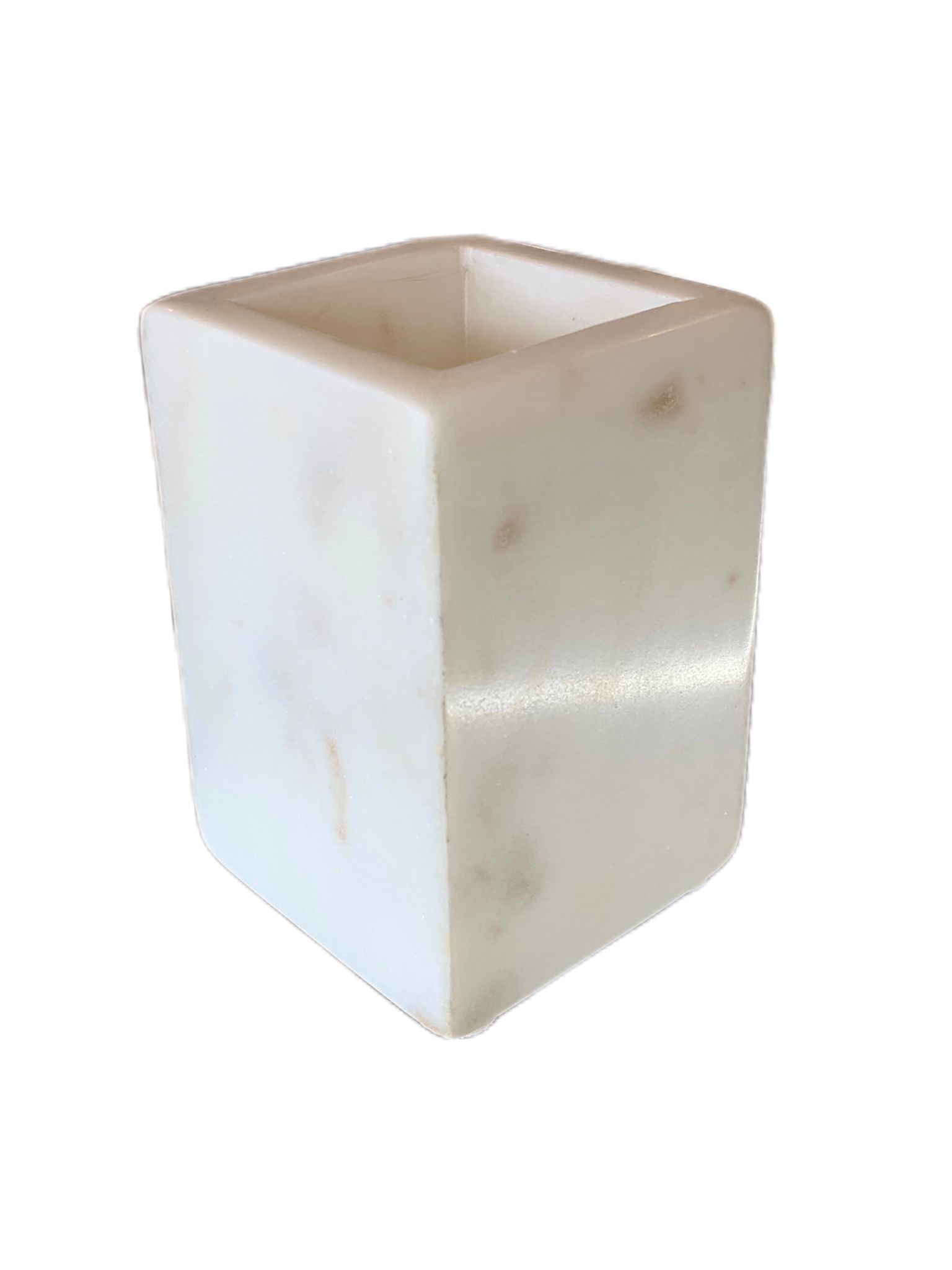 White Marble Toothbrush Holder (SKI035)