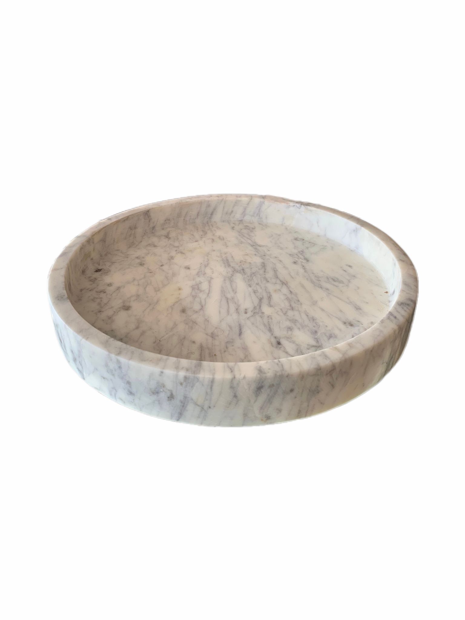 white-marble-circle-tray