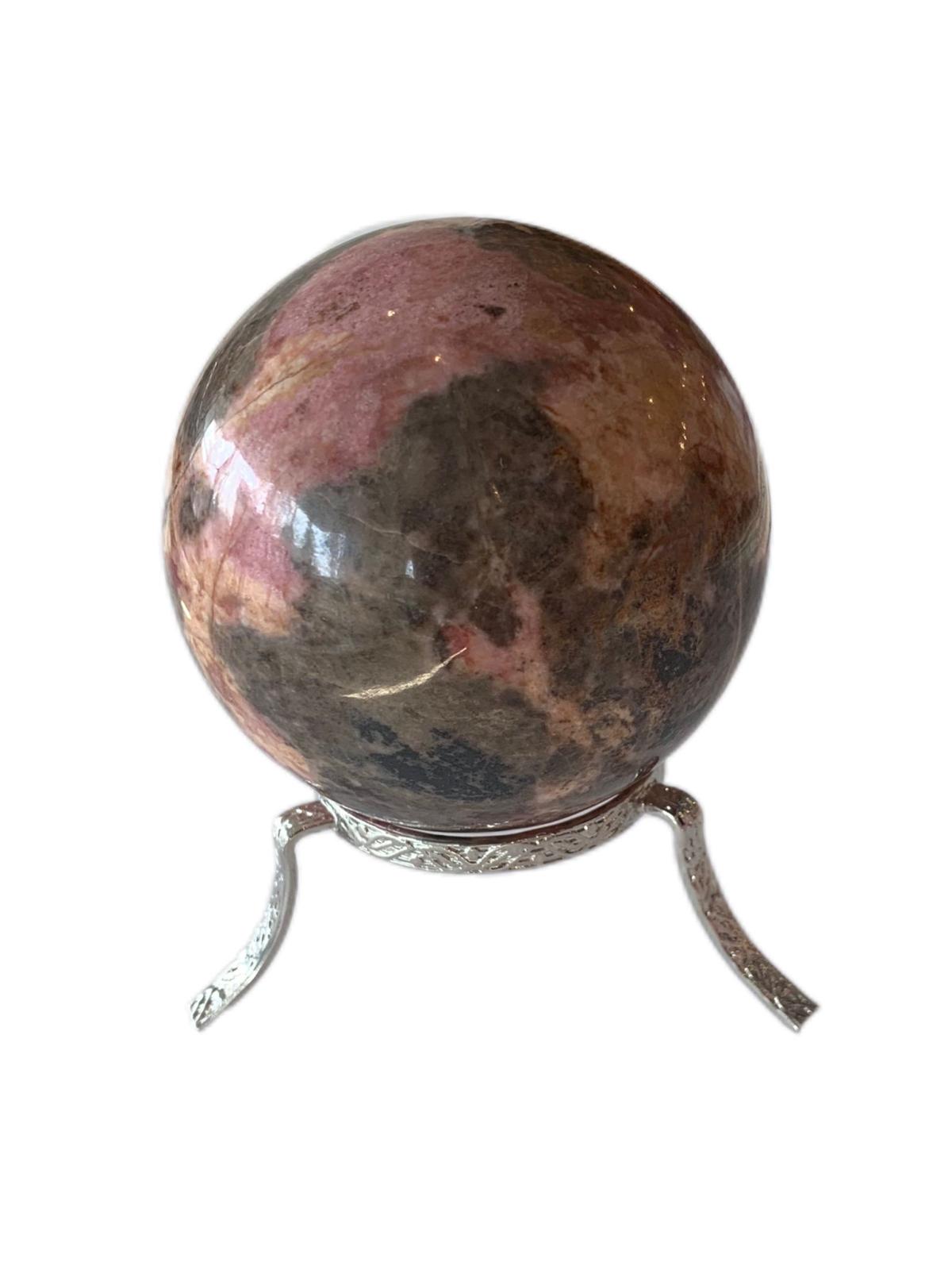 rhodonite-sphere