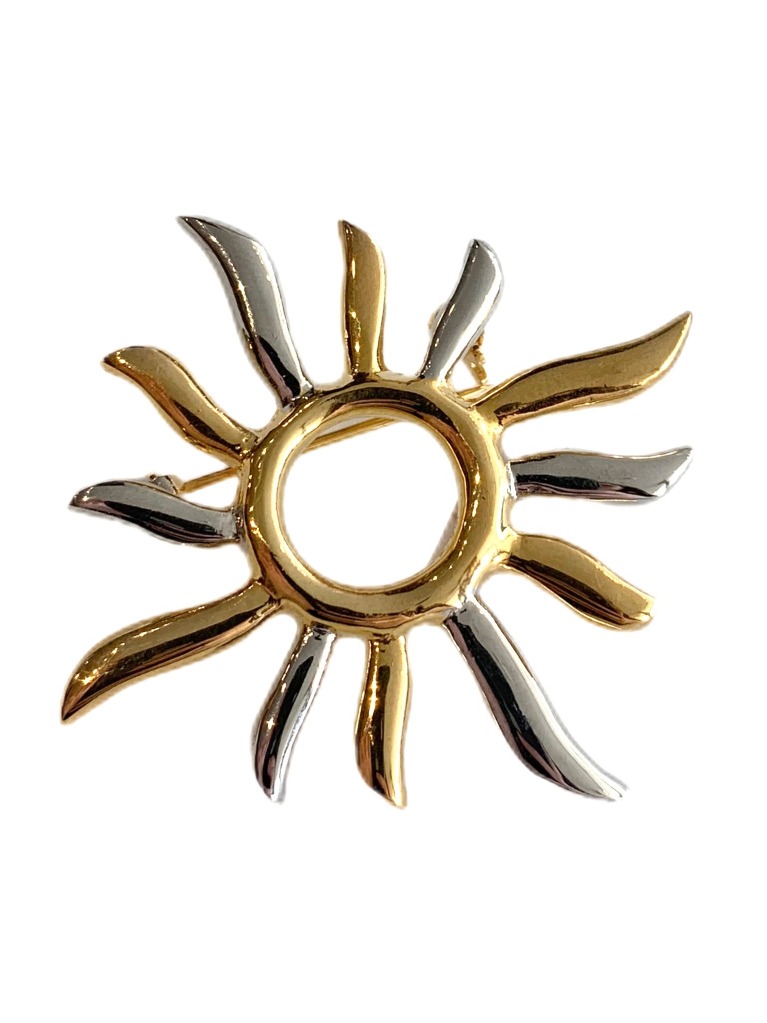 sun-brooch