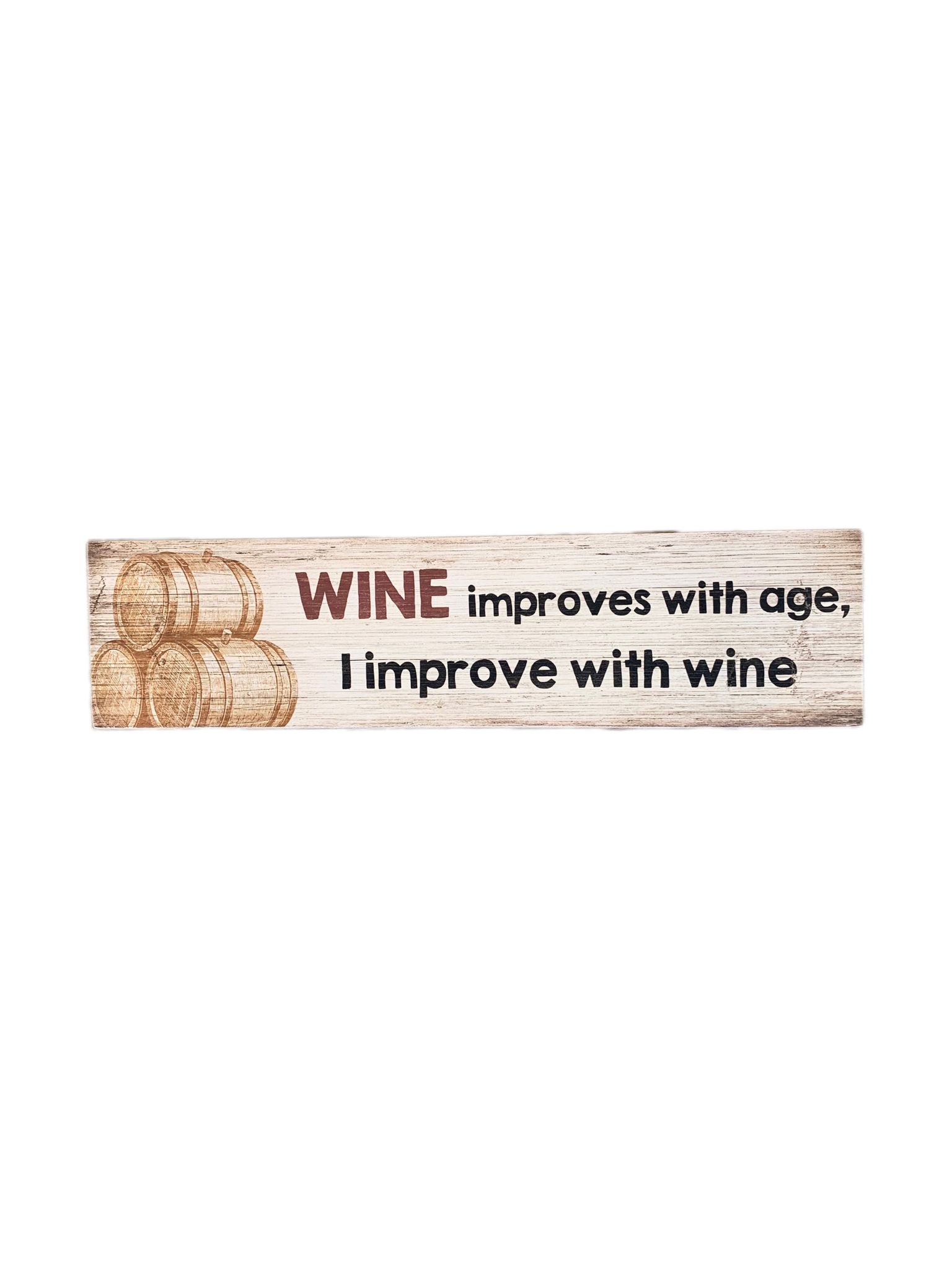 Wine Wooden Sign (VHG023)