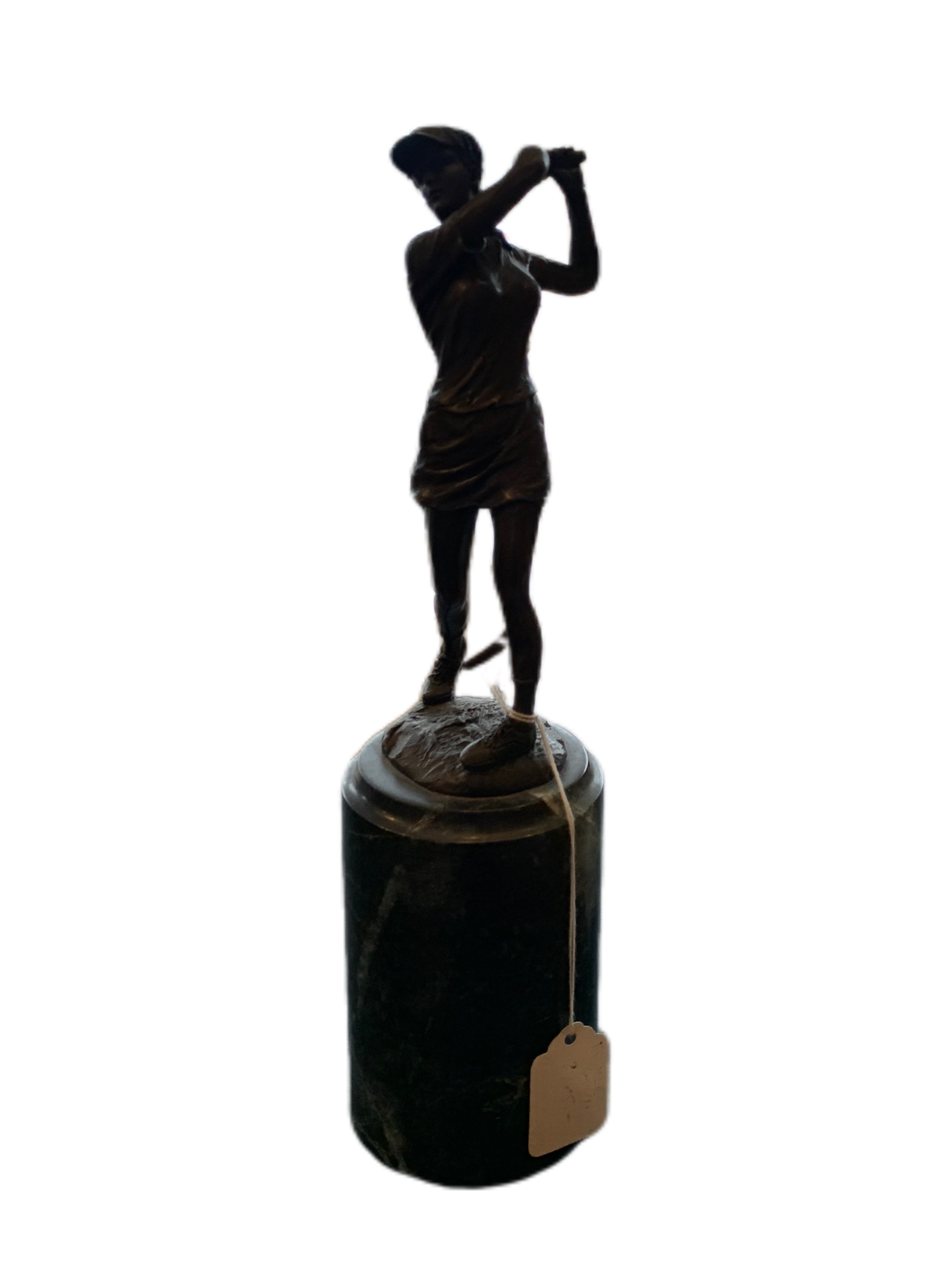 bronze-statue-of-female-golfer