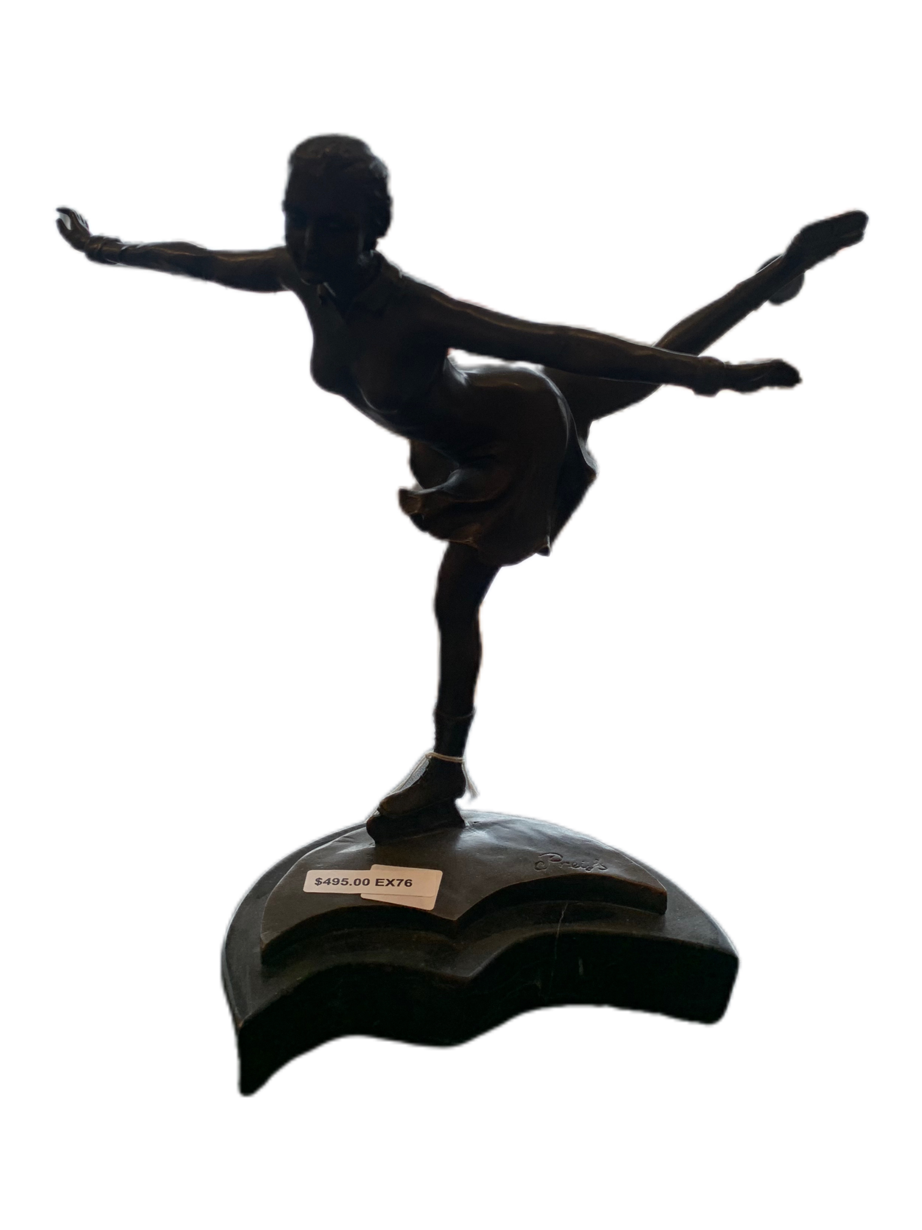 bronze-figure-skater