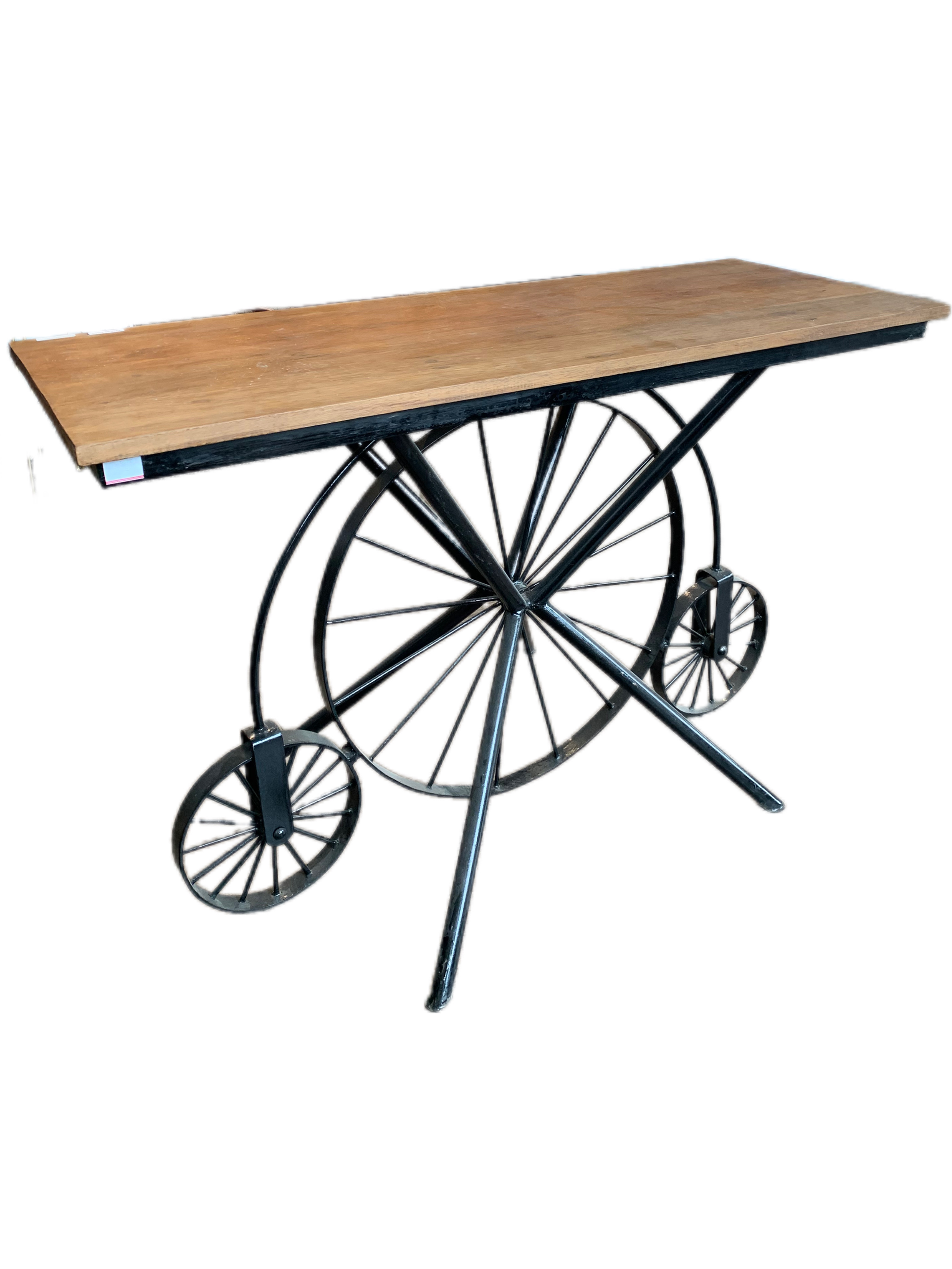 wooden-table-with-bike-wheels