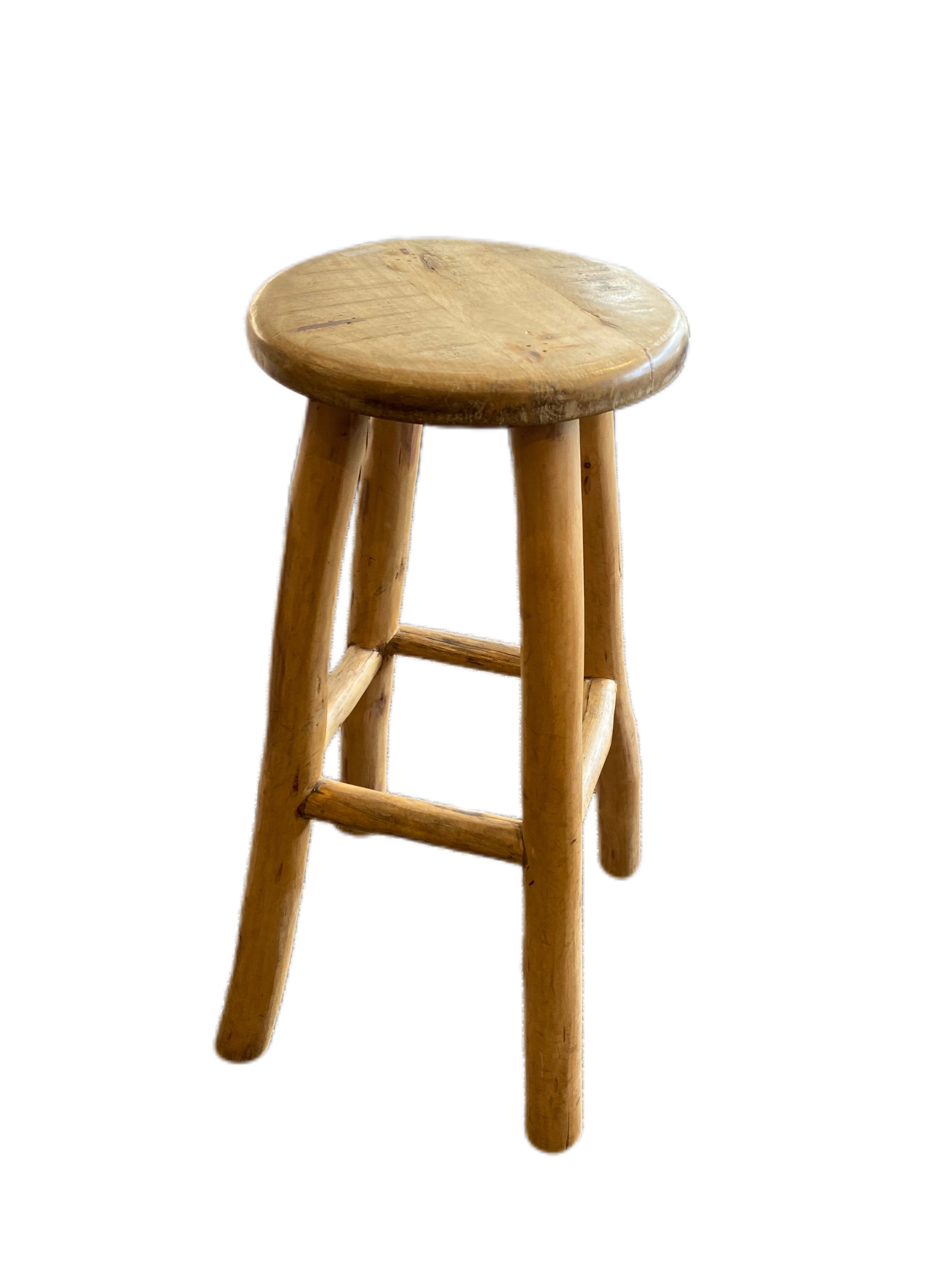 worn-wooden-stool