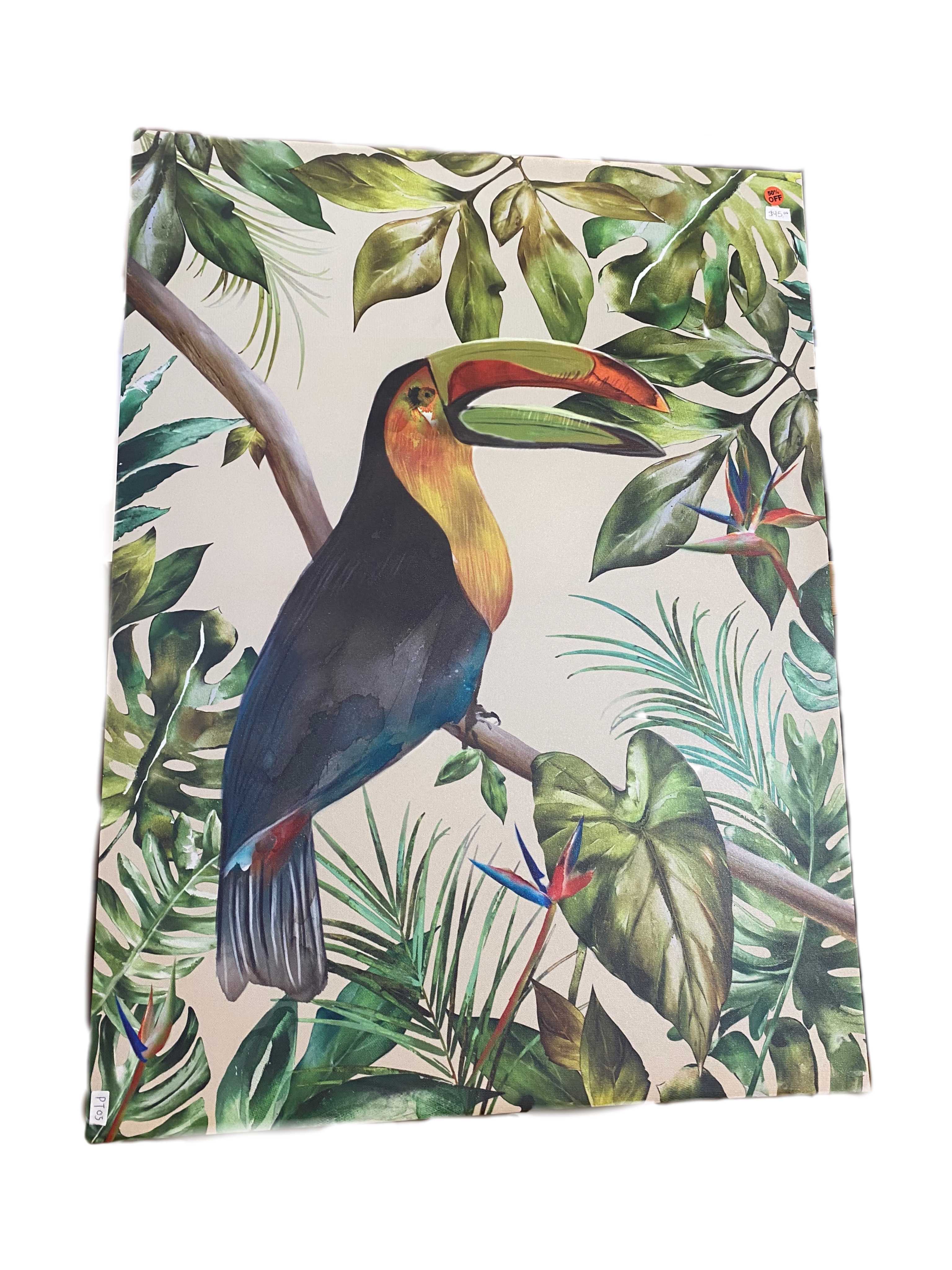 toucan-on-branch-painting